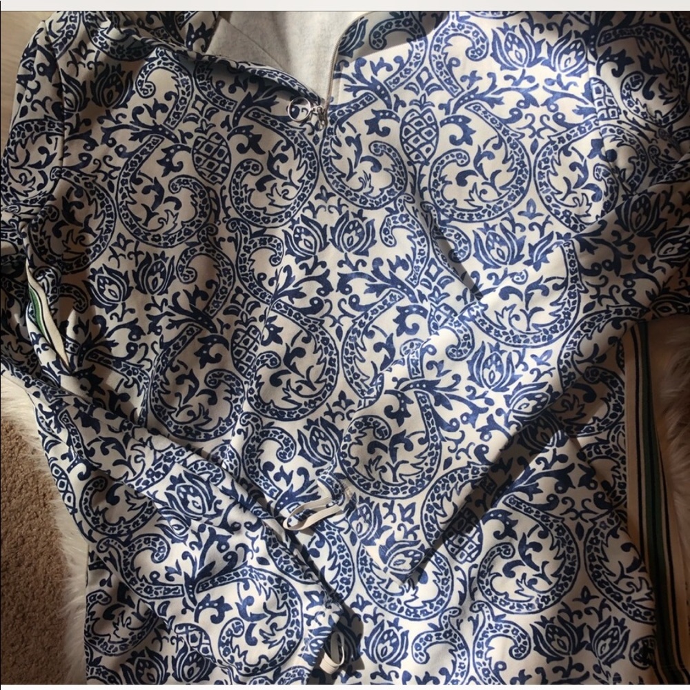 Athleta printed boho light pullover sweater xl - Picture 2 of 6